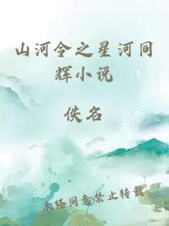 山河令之星河同辉小说